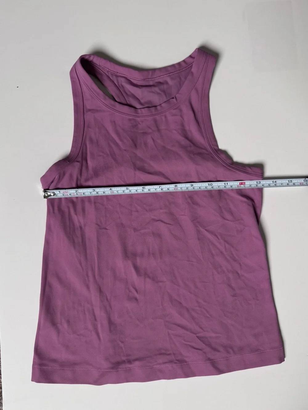 Lululemon Align Waist Length Racerback Tank Top Nulu Velvet Dust